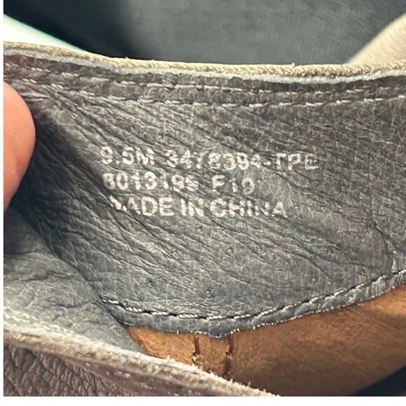 Frye Boots Womens 9.5M Reina Cutout Bootie Gray Nubuck Chunky Block Heel Western - Picture 4 of 10